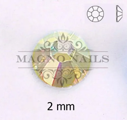Glas Strasssteine rund - Juinqui AB Nail Art Nails Nagel Nögel Nailart
